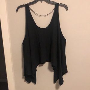 Free People long sides flowy tank 🖤